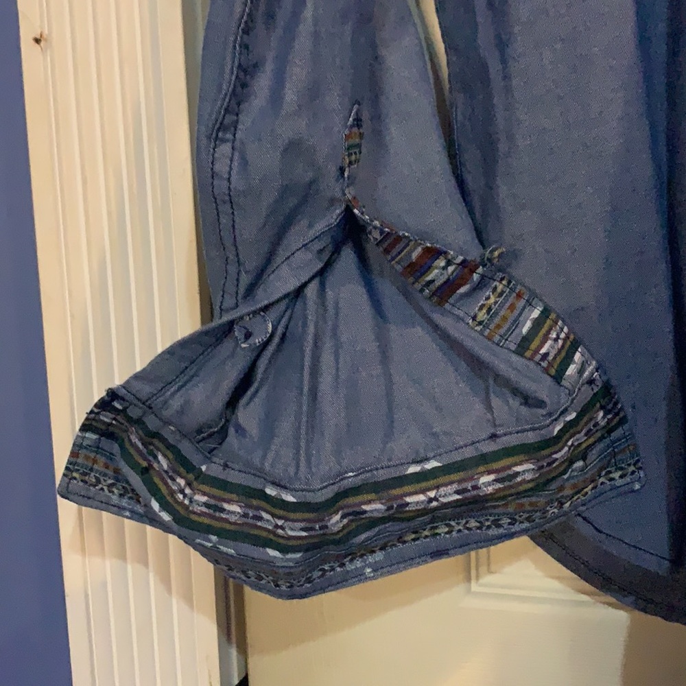 Blue Button Down - Picture 4 of 4